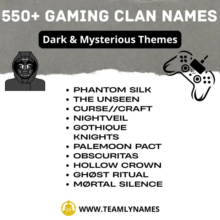 Dark & Mysterious Themes